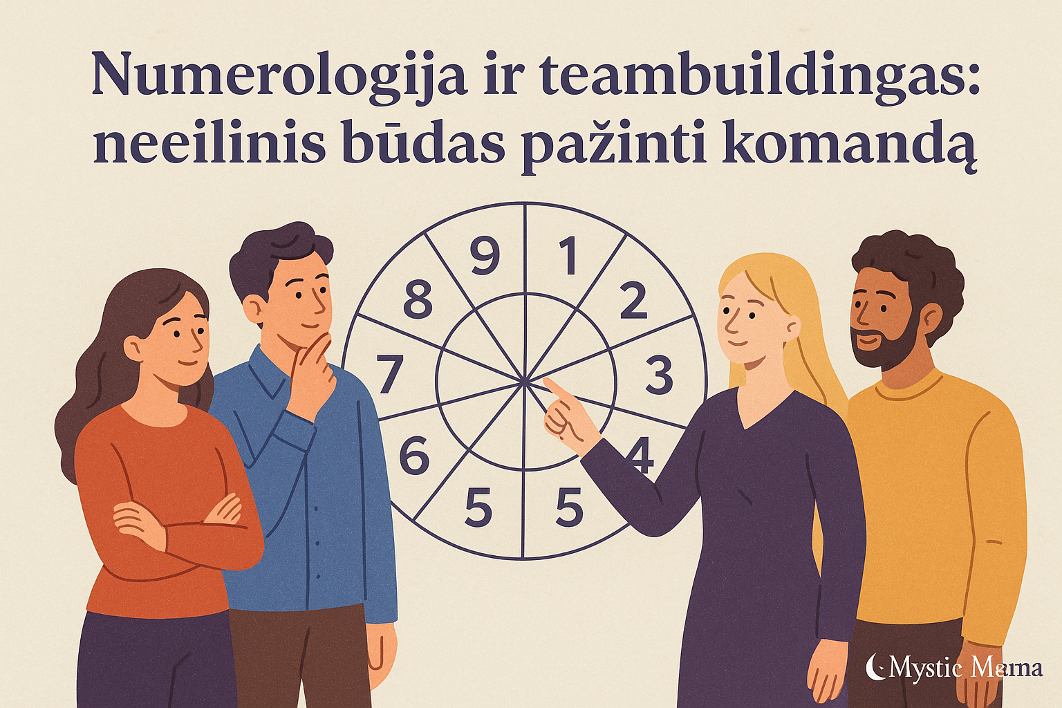 Teambuildingas ir numerologija