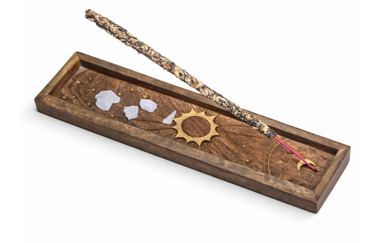 Smilkalų ir kristalų laikiklis "Zodiakas"